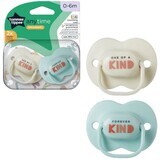 Tommee Tippee Suzetă CTN Silicone Any Time 0-6m 2 buc