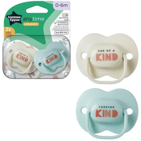 Tommee Tippee CTN Capezzolo in silicone Any Time 0-6m 2 pz.