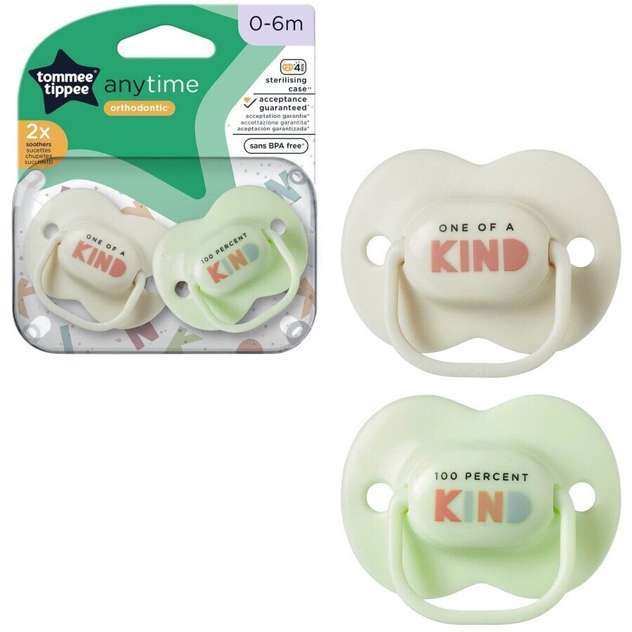 Tommee Tippee CTN Capezzolo in silicone Any Time 0-6m 2 pz.