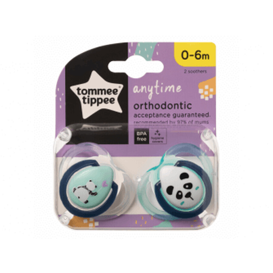 Tommee Tippee CTN Capezzolo in silicone Any Time 0-6m 2 pz.