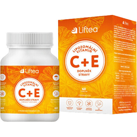 Liftea Vitamina C+E Liposomal 60 cápsulas duras