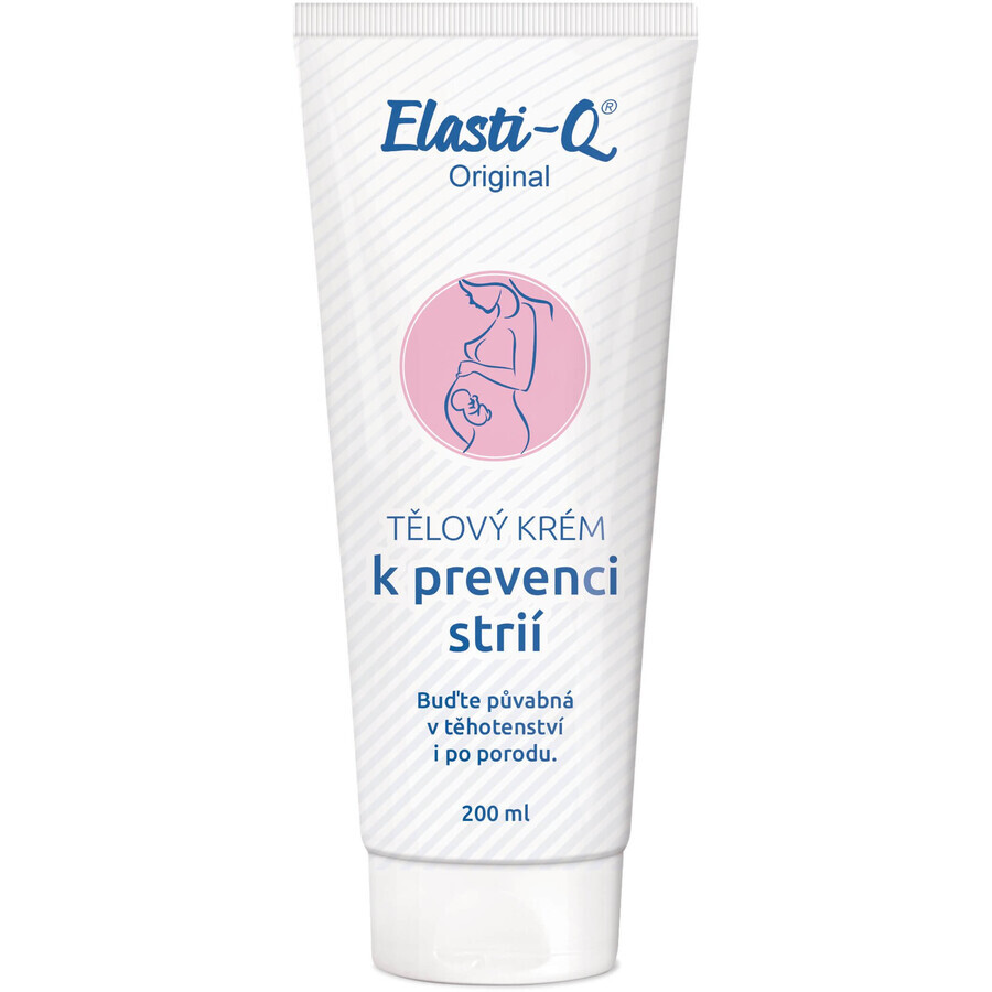 Crema de corp Elasti-Q Original pentru prevenirea vergeturilor 200 ml