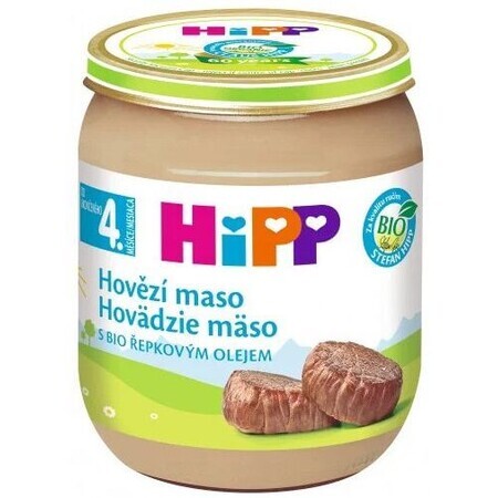 HiPP Puré de ternera ecológico 125 g