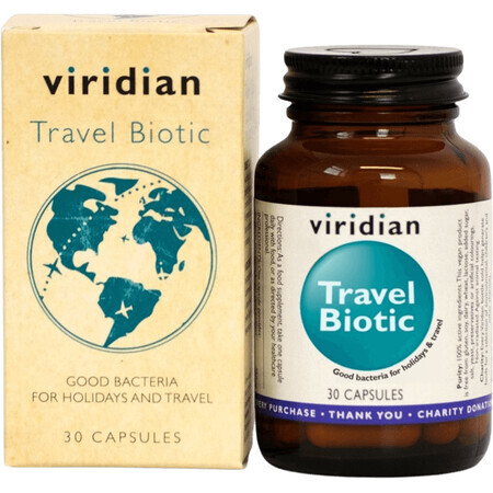 Viridian Travel Biotic 30 capsule