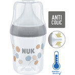 Frasco Nuk Perfect Match con control de temperatura, gris 150 ml