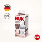 Frasco Nuk Perfect Match con control de temperatura, gris 150 ml