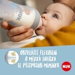 Frasco Nuk Perfect Match con control de temperatura, gris 150 ml