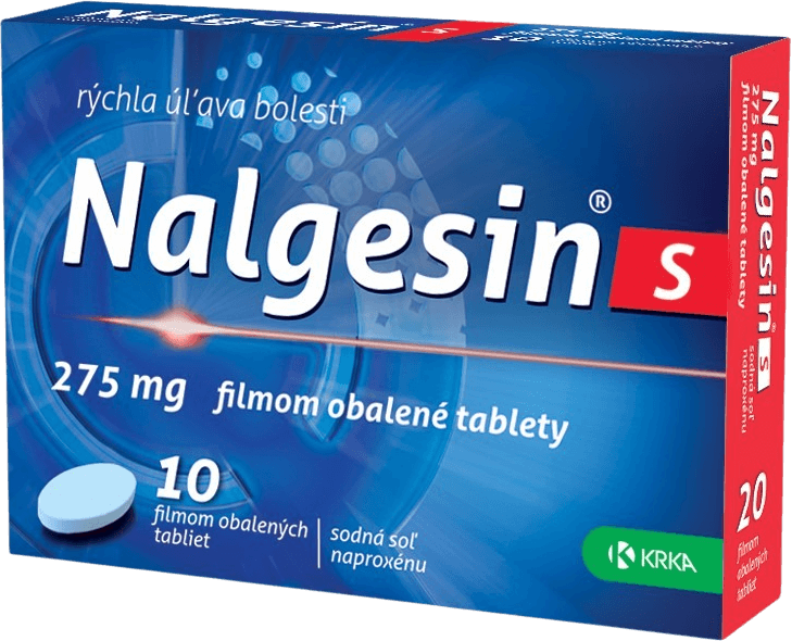 Nalgesin S 275mg, 10 comprimate