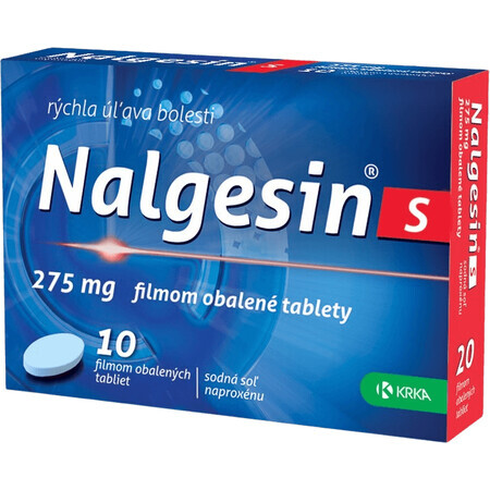 Nalgesin S 275mg, 10 comprimate