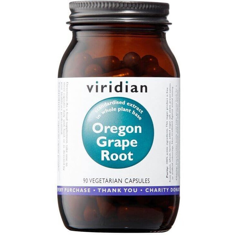 Viridian Oregon Grape Root 90 capsule