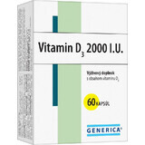 Generica Vitamine D3 2000 IE 60 capsules