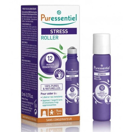 Puressentiel Stress Roll - On 12 ätherische Öle 5 ml