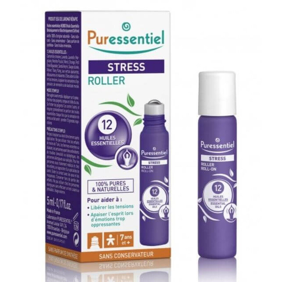 Puressentiel Stress Roll - On 12 ätherische Öle 5 ml