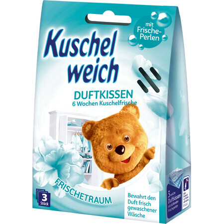 Kuschelweich Pungi de parfum Fresh dream - turcoaz 3 buc