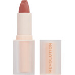 Revolution Lip Allure Soft Satin Lipstick Wifey Ruj roz închis 3.2 g