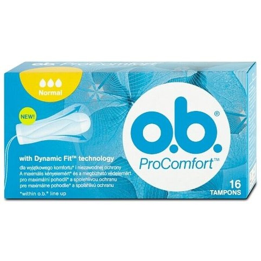 O.b. ProComfort Normal Tampoane sanitare 16 buc