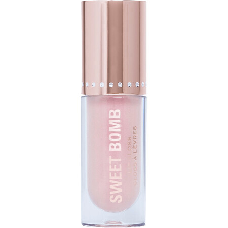 Revolution Sweet Bomb Lip Gloss Vanilla Ice White Holo Lip Gloss 4.5 ml