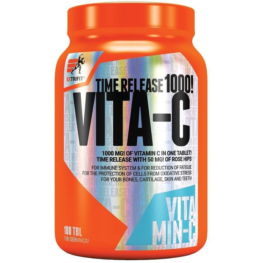 Extrifit Vita C 1000mg Time Release 100 comprimés