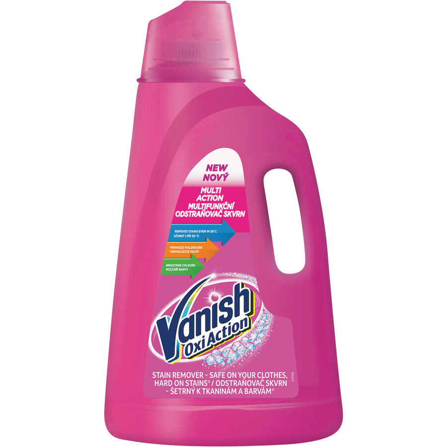 Vanish Oxi Action lichid demachiant pentru rufe colorate 40 de spălări 4 l