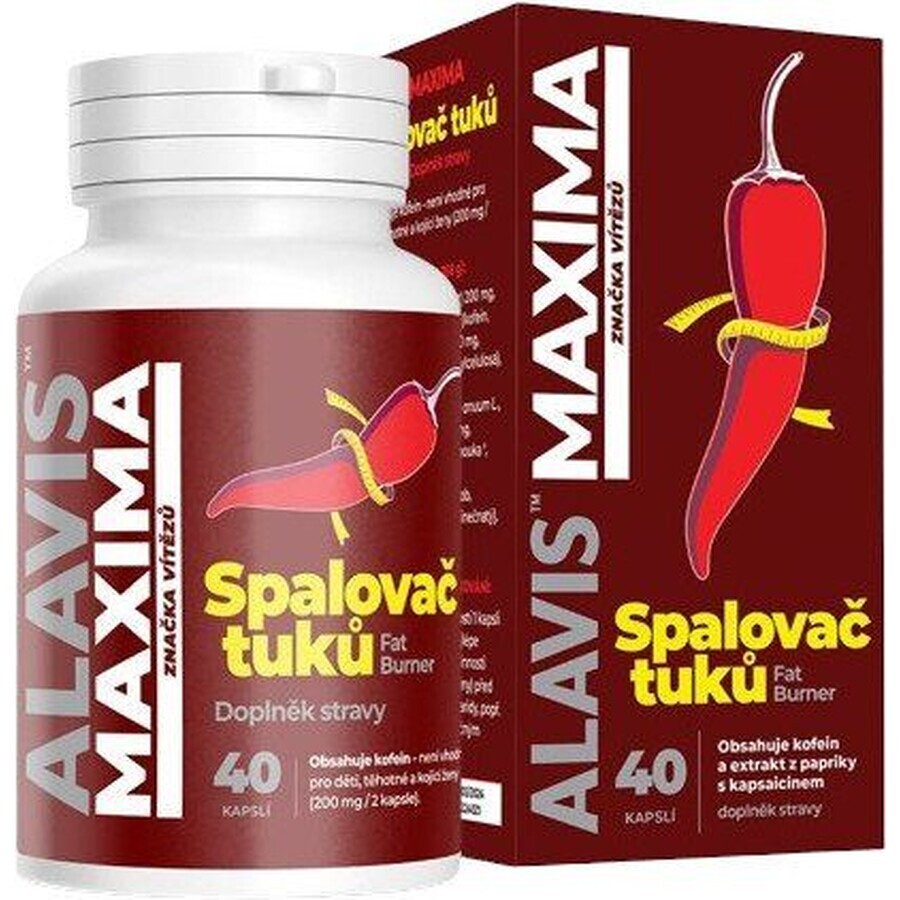 Alavis Maxima Fat Burner 40 Kapseln