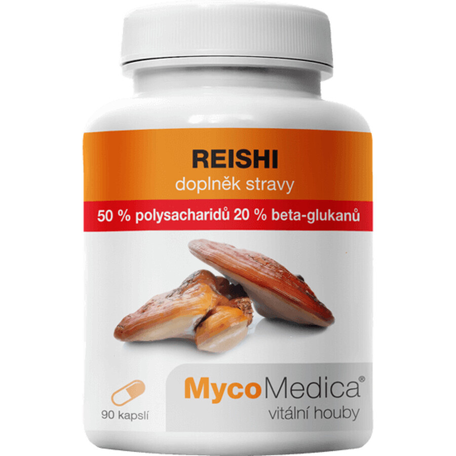 MycoMedica Reishi 50% 90 cápsulas