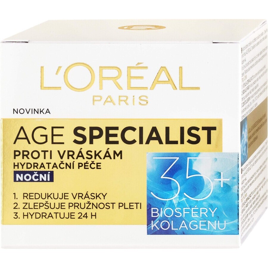 L'Oréal Paris Age Specialist 35+ Hydrating Anti-Wrinkle Night Care 50 ml