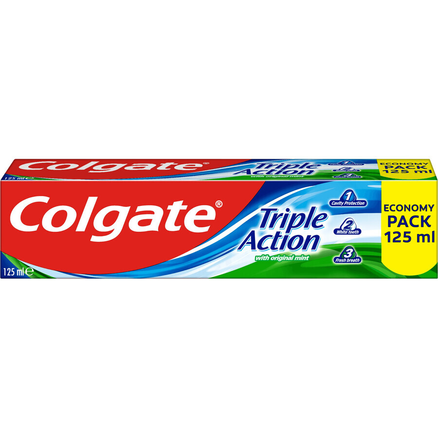 Colgate Tripla Azione XXL Dentifricio Tripla Azione XXL confezione da 125 ml