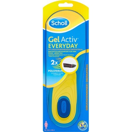 Scholl Gel Insoles Everyday - Femei 1 pereche