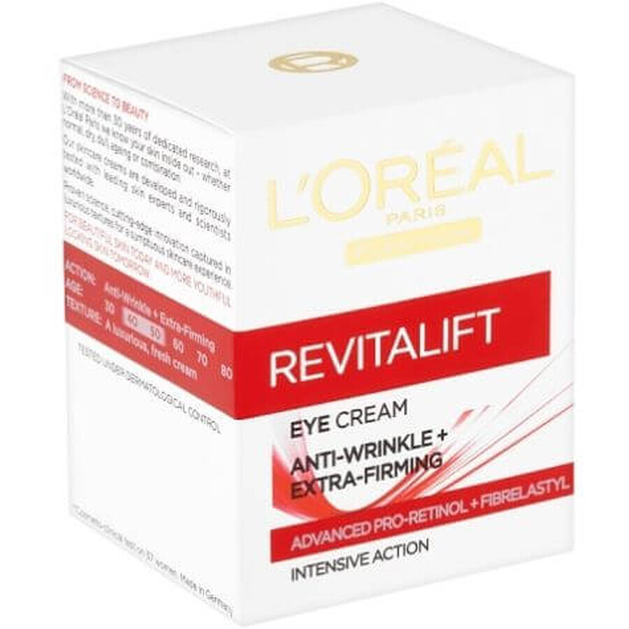 L'Oréal Paris Revitalift Oogcrème 15 ml