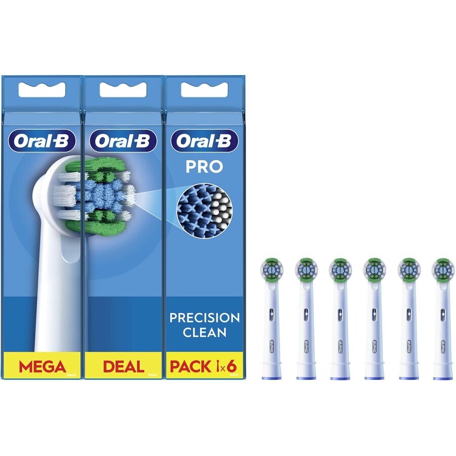 Oral-B Pro Precision Clean capete de schimb 6 buc