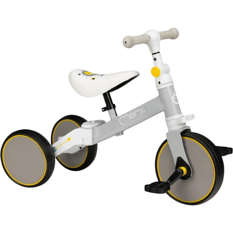 MoMi scooter LORIS 4in1 geel