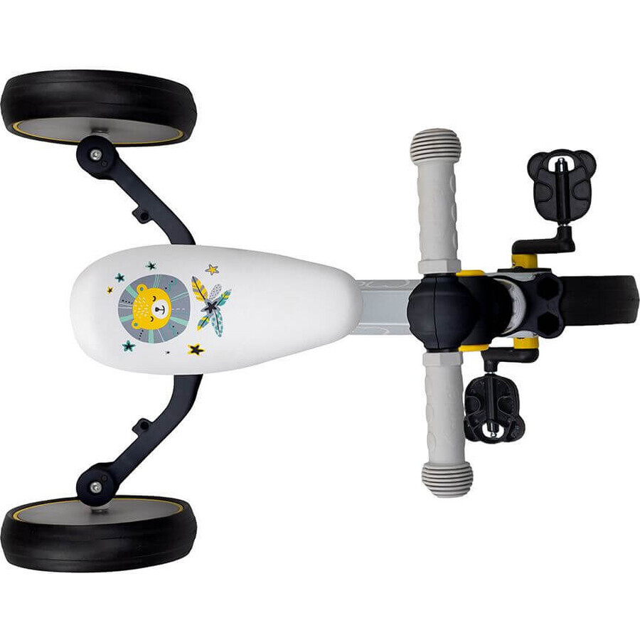 MoMi scooter LORIS 4in1 geel