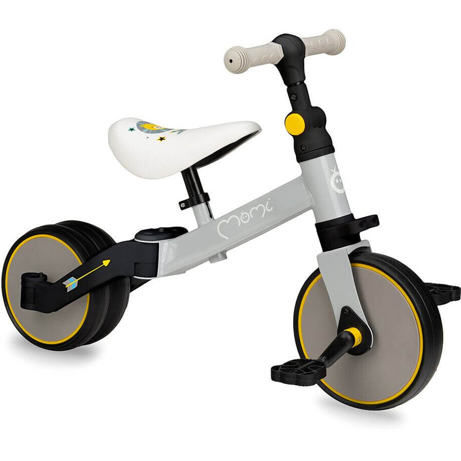 MoMi scooter LORIS 4in1 geel