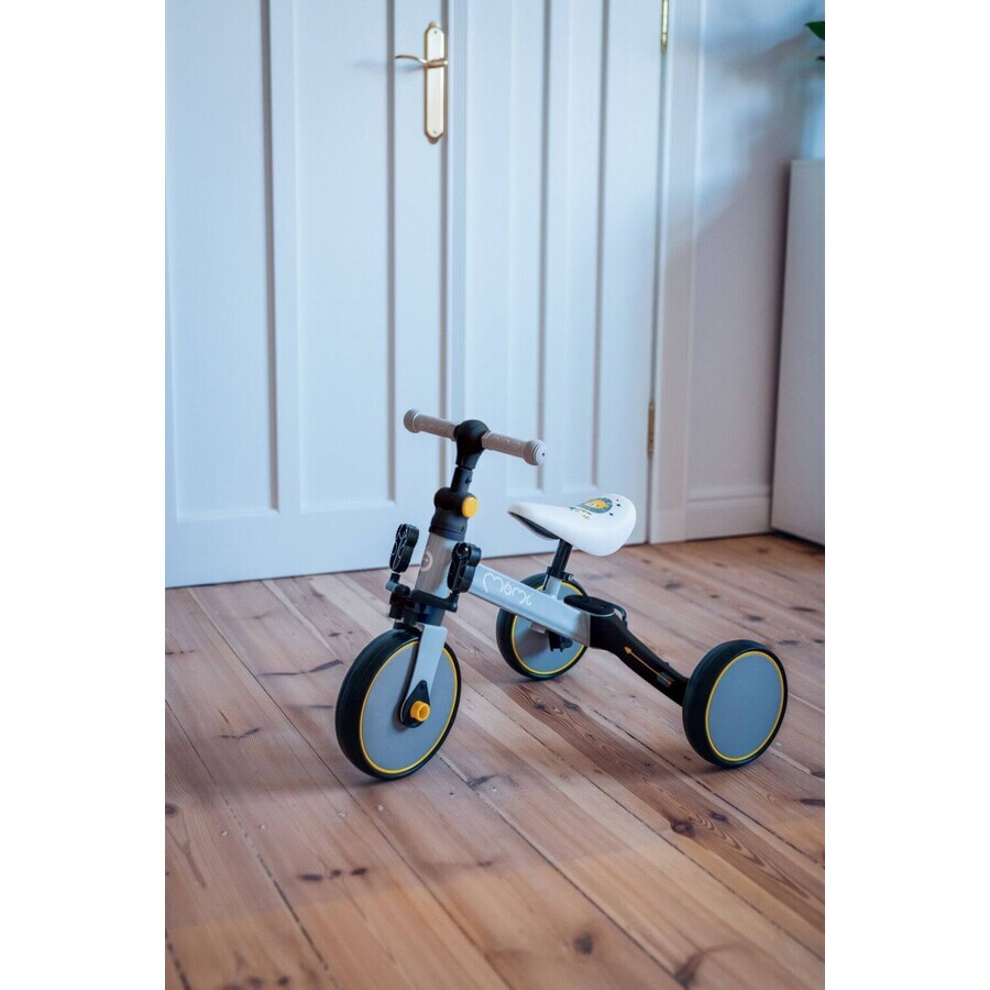 MoMi scooter LORIS 4in1 geel