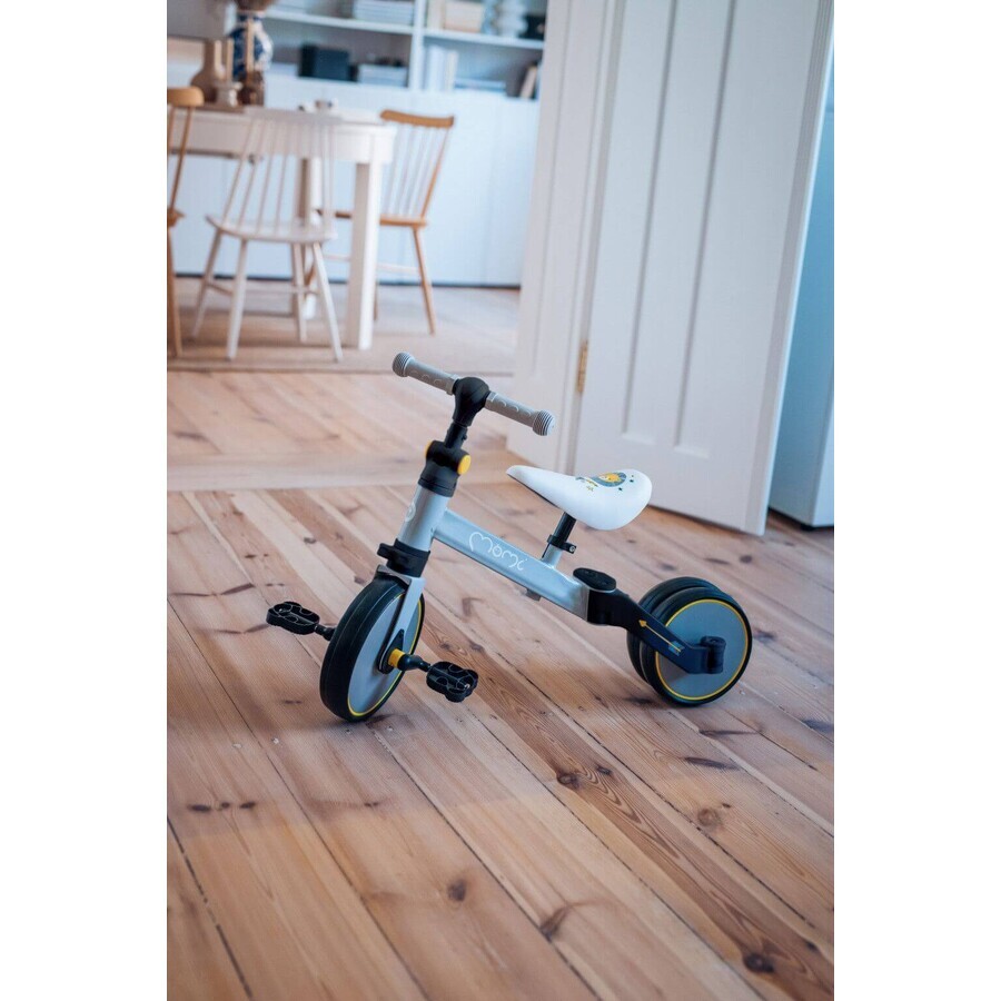 MoMi scooter LORIS 4in1 geel