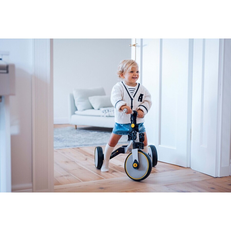 MoMi scooter LORIS 4in1 geel