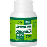 Virde SPIRULINA+CHLORELLA 100 comprimate