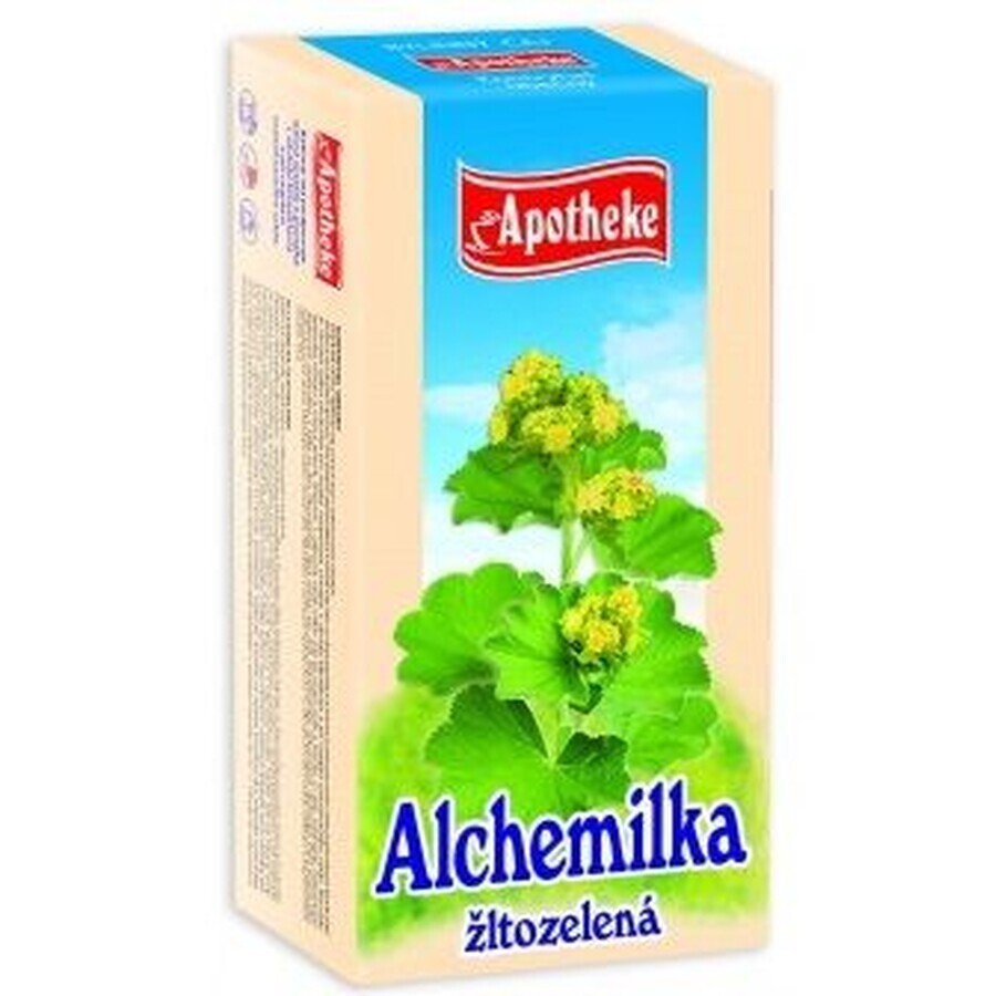 Apotheke Ceai alchemilla galben verde 20x1,5g 20 x 1.5 g