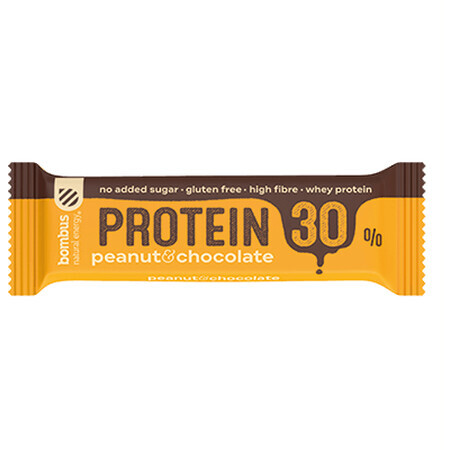 Bombus Protein 30% Nüsse und Schokolade. 50 g