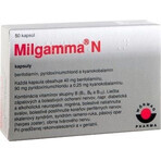 Milgamma N combinație triplă de vitamine 50 capsule