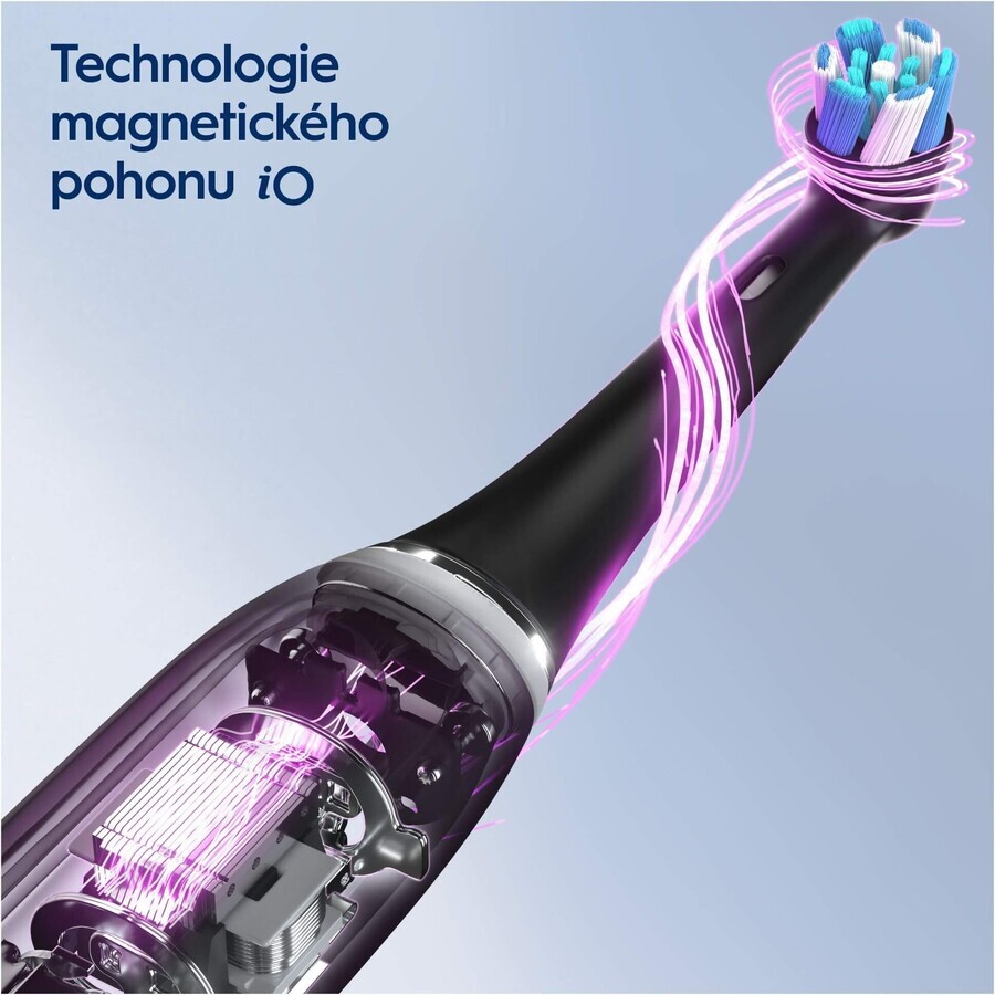 Oral-B iO 3 Dual Pack periuțe de dinți electrice negru și albastru 2 buc