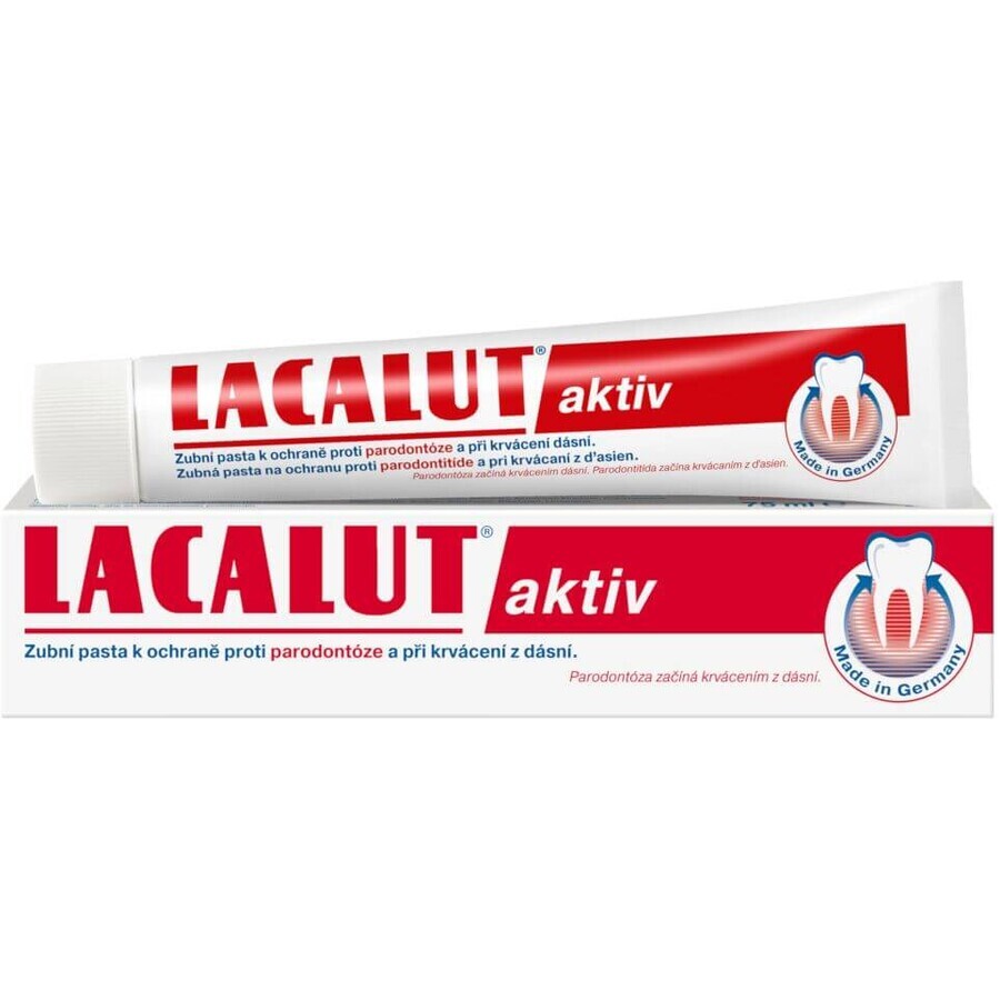 Lacalut AKTIV tandpasta 75 ml