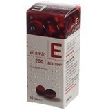 Vitamine E Zentiva 200, 30 softgels