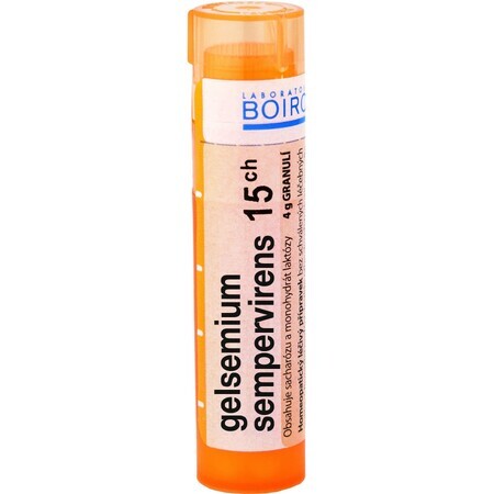 Boiron Gelsemium Sempervirens CH15 granule 4 g