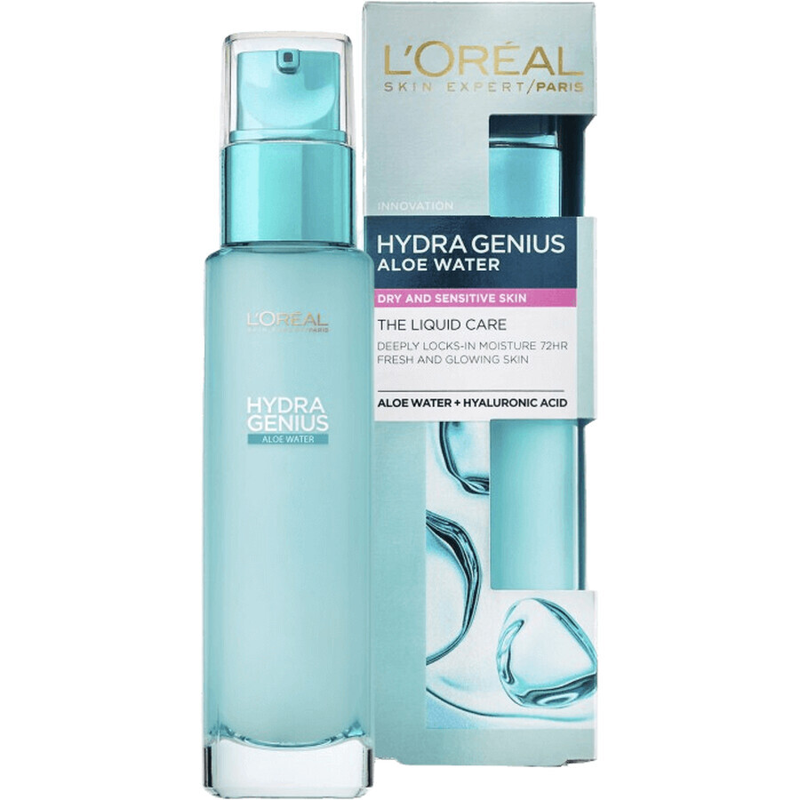 L'Oréal Paris Hydra Genius para pieles secas y sensibles 70 ml