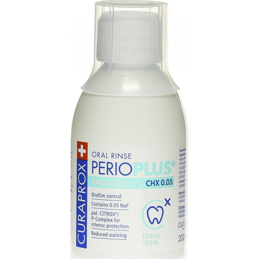 Curaprox Perio Plus Balance CHX 0.05% 200 ml