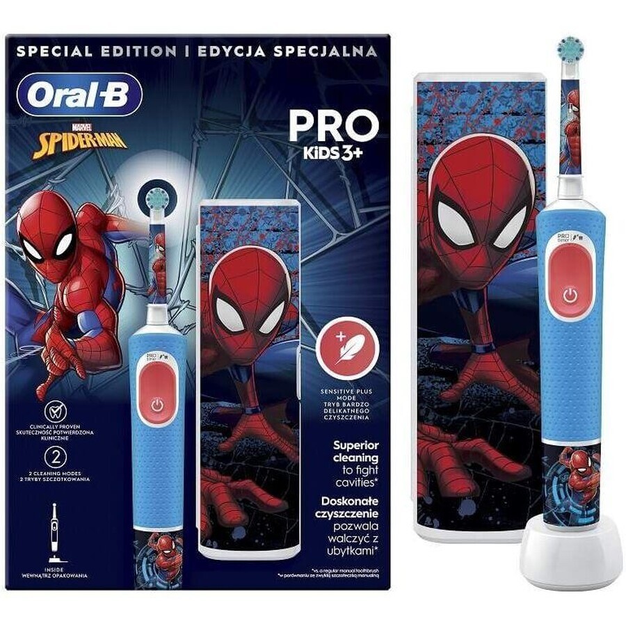 Spazzolino elettrico Oral-B Pro Kids Spiderman