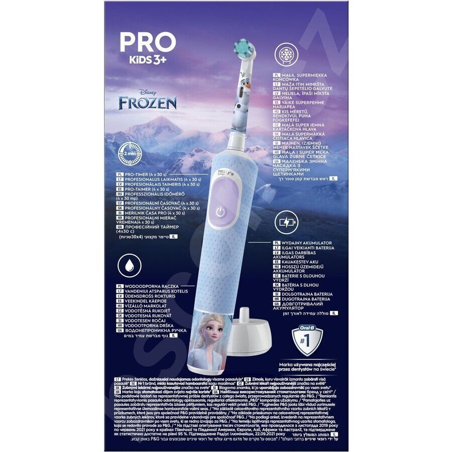 Spazzolino elettrico Oral-B Pro Kids Frozen