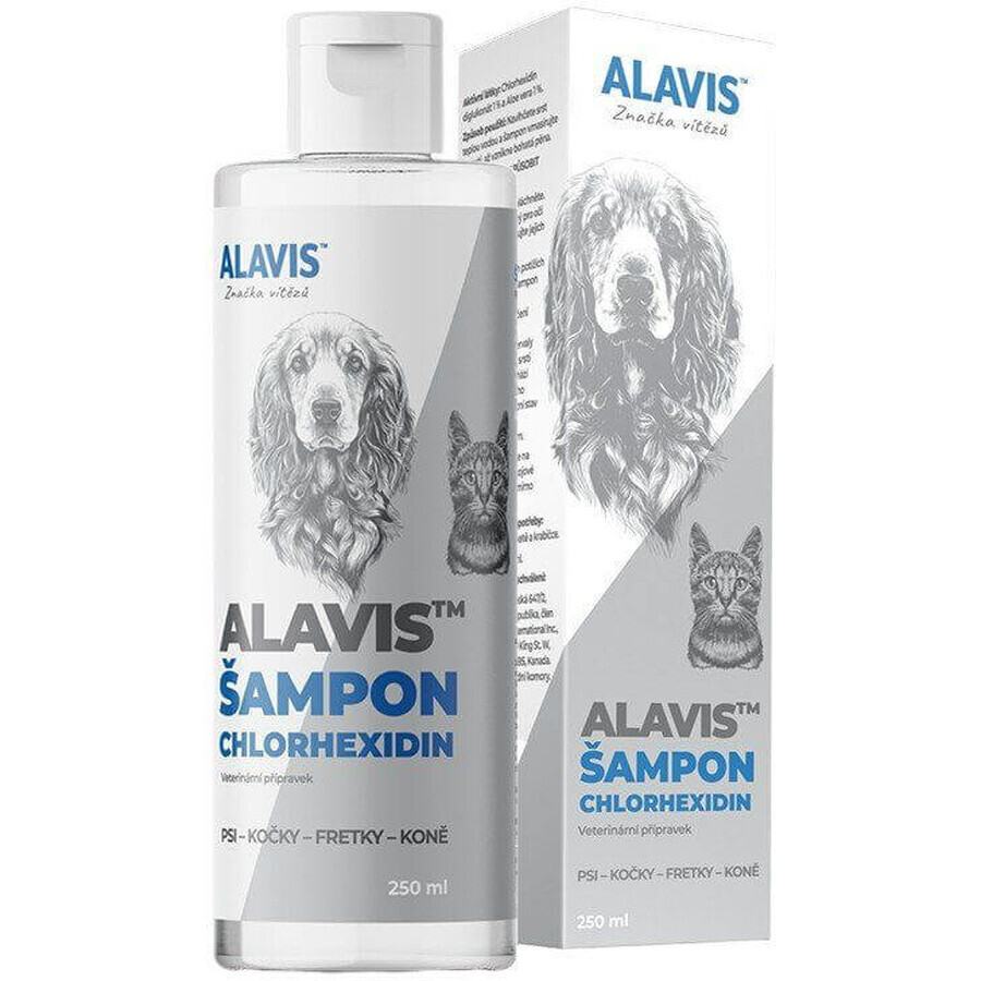 Alavis Șampon cu clorhexidină 250 ml