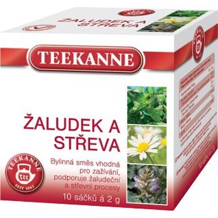 Teekanne Stomac și intestine amestec pe bază de plante 20 x 2 g